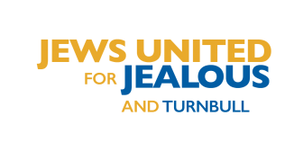 Jews United for Jealous and Turnbull- inverted no tagline