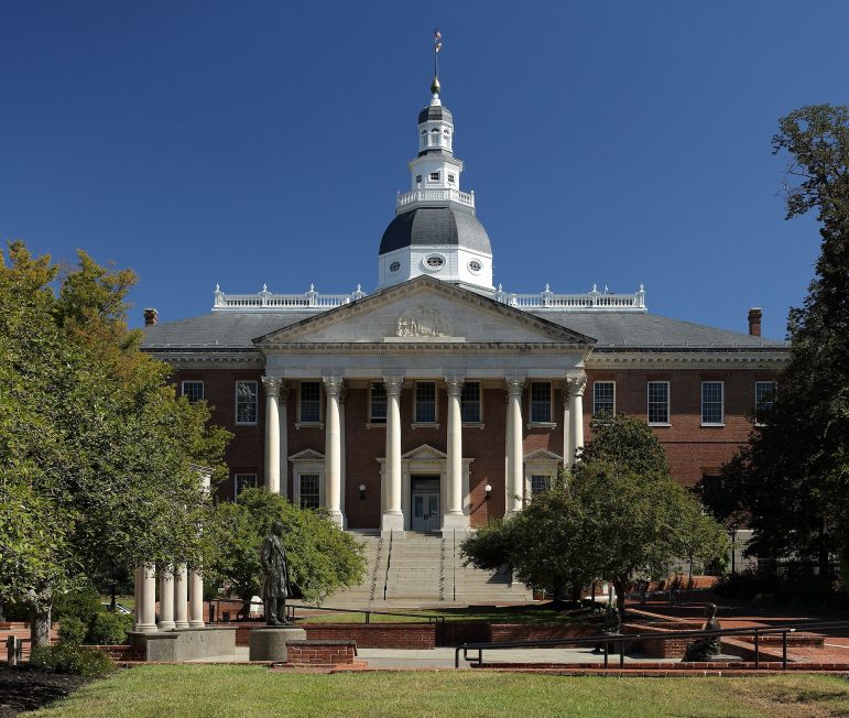 MD State House from College Ave