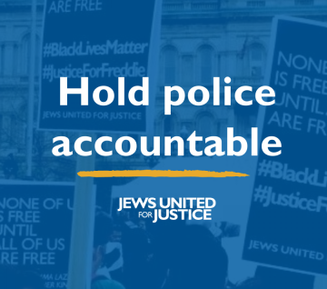 Hold police accountable