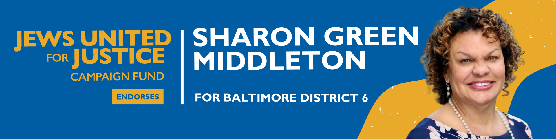 Sharon Green Middleton endorsement graphic