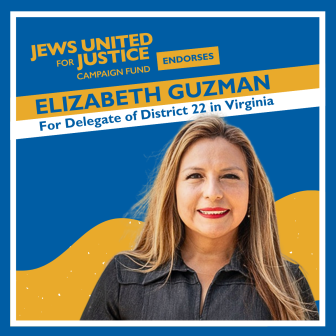 The JUFJ Campaign Fund endorses Elizabeth Guzman for Delegate, Virginia District 22