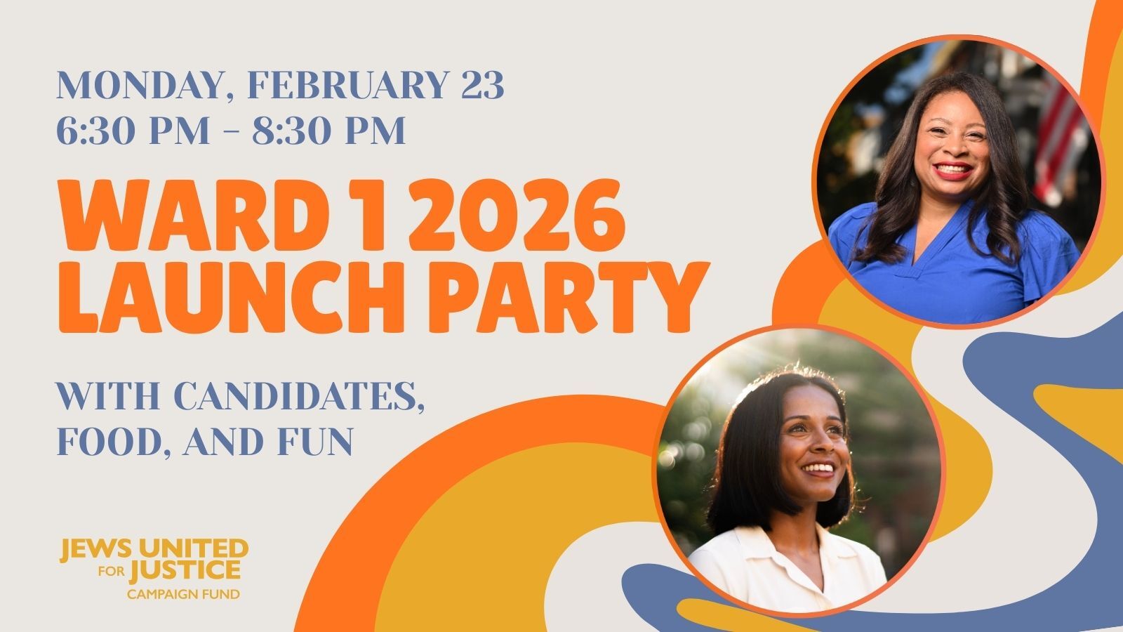 Ward 1 2026 Launch Party